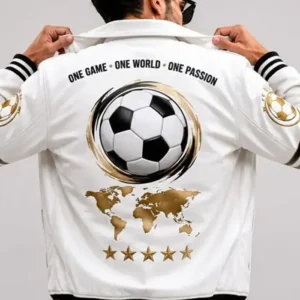 Buy FIFA World Cup 2026 Inspired Leather Jacket