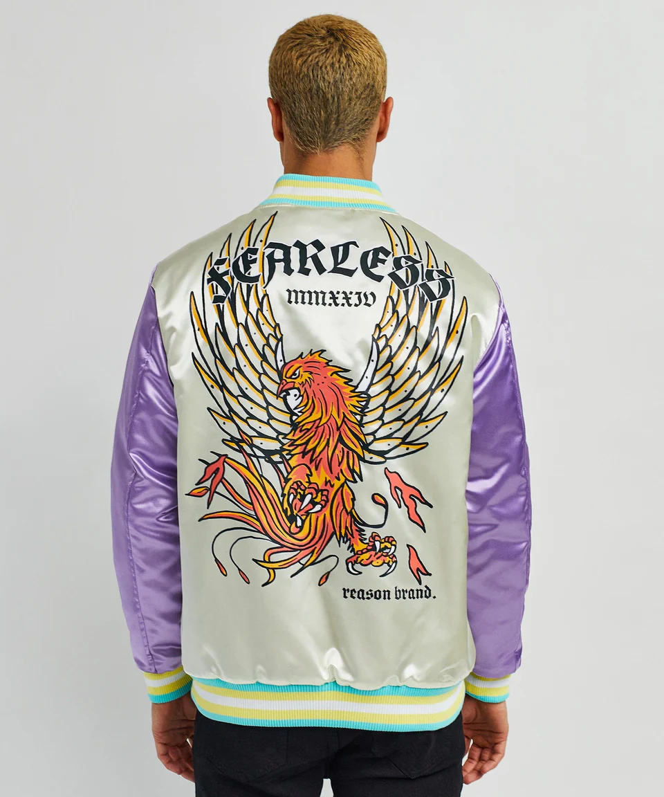 Buy Fearless Reason Varsity Jacket