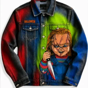 Buy Halloween Chucky Denim Jacket