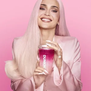Buy Kylie Jenner x Dunkin Pink Blazer