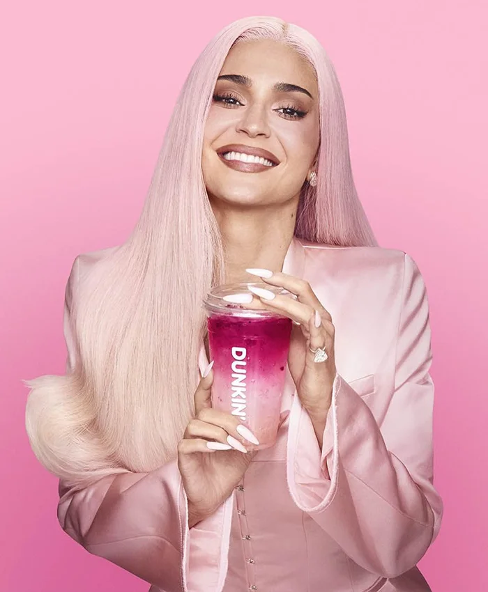 Buy Kylie Jenner x Dunkin Pink Blazer