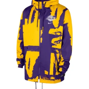 Buy Los Angeles Lakers Men’s Nike Courtside Club Full-Zip Jacket