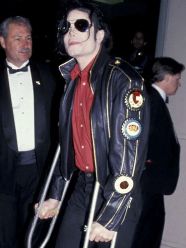 Buy Michael Jackson Royal England Badge Black Jacket