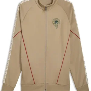 Buy Morocco VS Brazil Brahim Díaz Anthem Beige Jacket