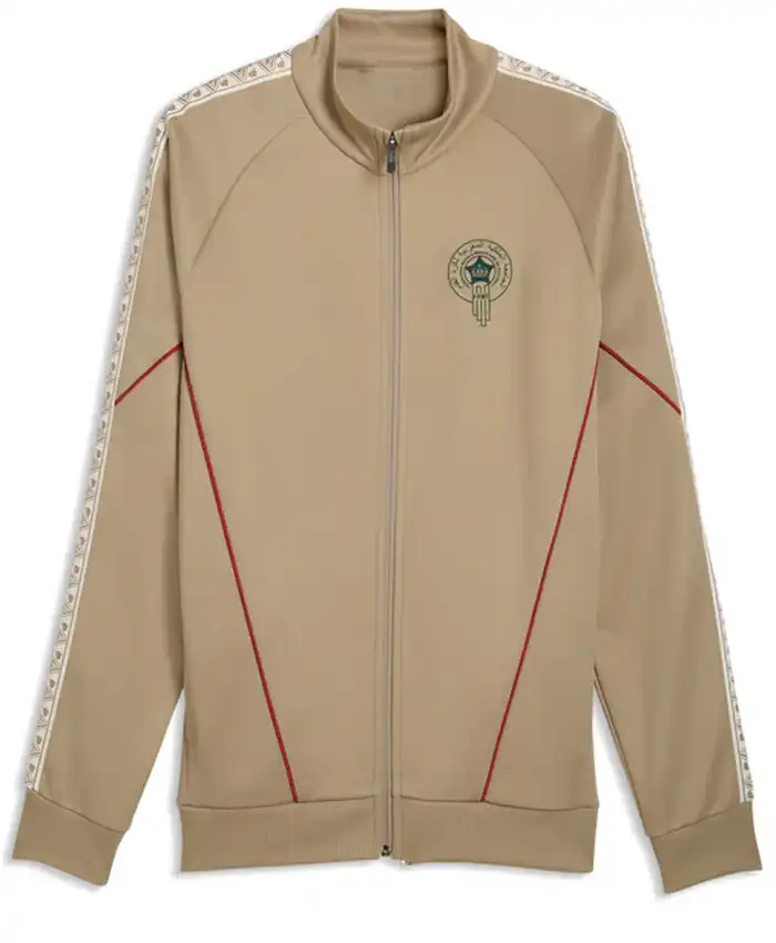Buy Morocco VS Brazil Brahim Díaz Anthem Beige Jacket