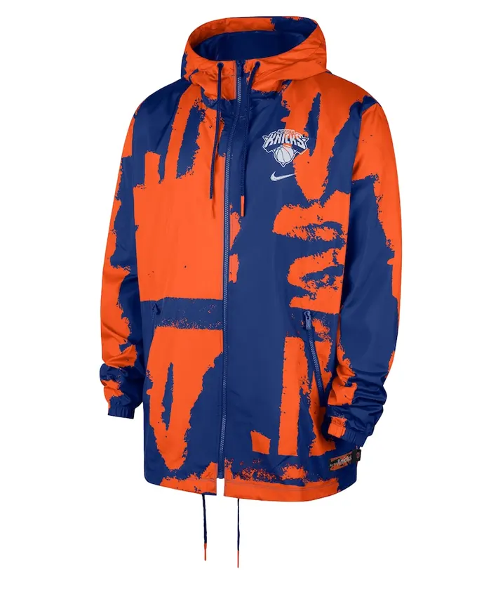 Buy New York Knicks Men’s Nike Courtside Club Full-Zip Jacket