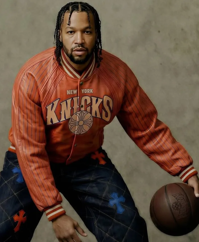 Buy New York Knicks x Chrome Hearts Varsity Jacket