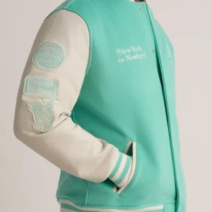 Buy New York or Nowhere Liberty Motto Varsity Jacket