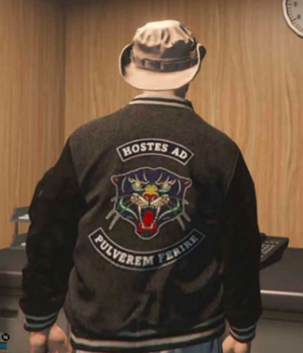 Buy Panther Grand Theft Auto Varsity Jacket