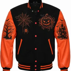 Buy Personalize Halloween Varsity Jacket