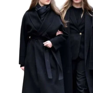 Buy Princess Leonor 2026 Black Wool Coat