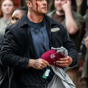 Buy Reacher S04 Alan Ritchson Black Jacket