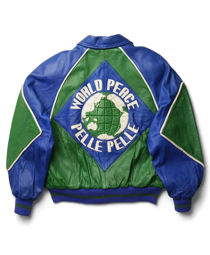 Buy Swizz Beatz 1991 Pelle Pelle World Peace Leather Jacket