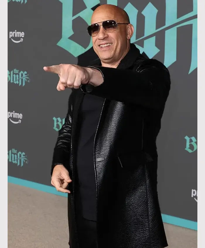 Buy The Bluff 2026 Event Vin Diesel Leather Coat