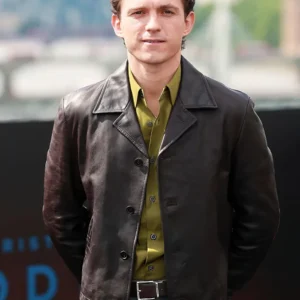 Buy Tom Holland The Odyssey 2026 London Premier Brown Jacket