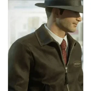Buy Tommy Angelo Mafia Leather Jacket