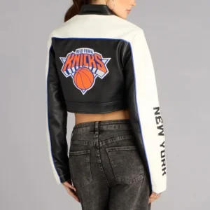 Buy Ultra Game New York Knicks Moto Leather Jacket