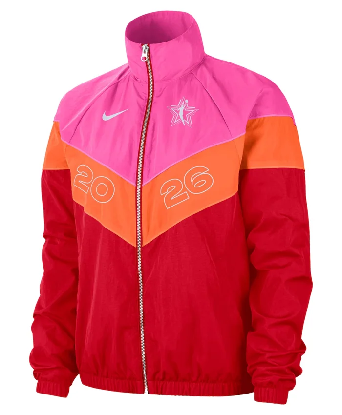 Buy WNBA All-Star Game 2026 Nike Red Windrunner Jacket