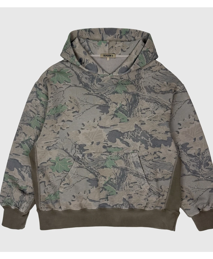 Buy Yeezy Season 4 Boxy Camo Hoodie Shop Now