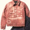 CJ x Carhartt x Nike Pink America Denim Jacket
