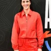 Caitlin Clark AT&T WNBA All-Star Game 2026 Red Jacket