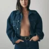 Calvin Klein Dakota Johnson Denim Jacket