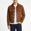 Camp Rock 3 Shane Gray Brown Suede Jacket
