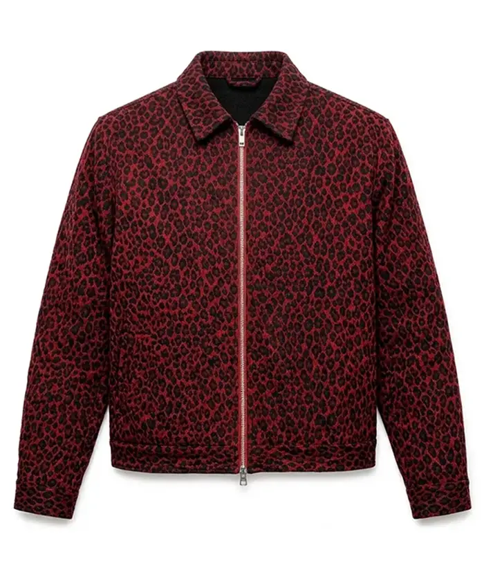 Charles Babalola Leopard Print Jacket