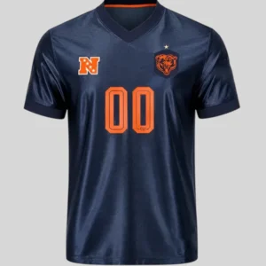 Chicago Bears Football x Football V-Neck Custom Shirt