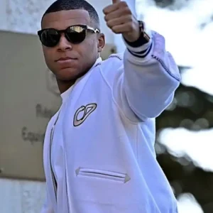 Christian Dior Kylian Mbappe Varsity Jacket For Sale