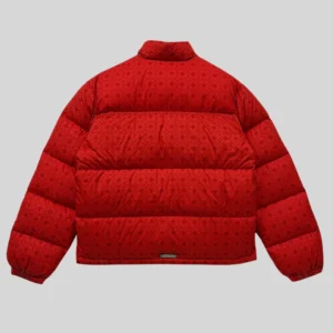Chrome Hearts Red Puffer Jacket