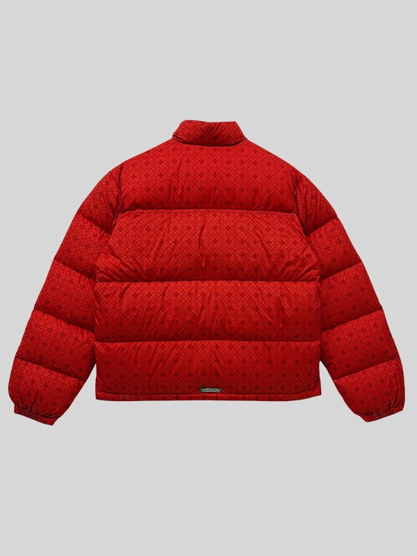 Chrome Hearts Red Puffer Jacket