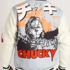 Chucky Good Guys Wanna Play Grey Jacket For Sale