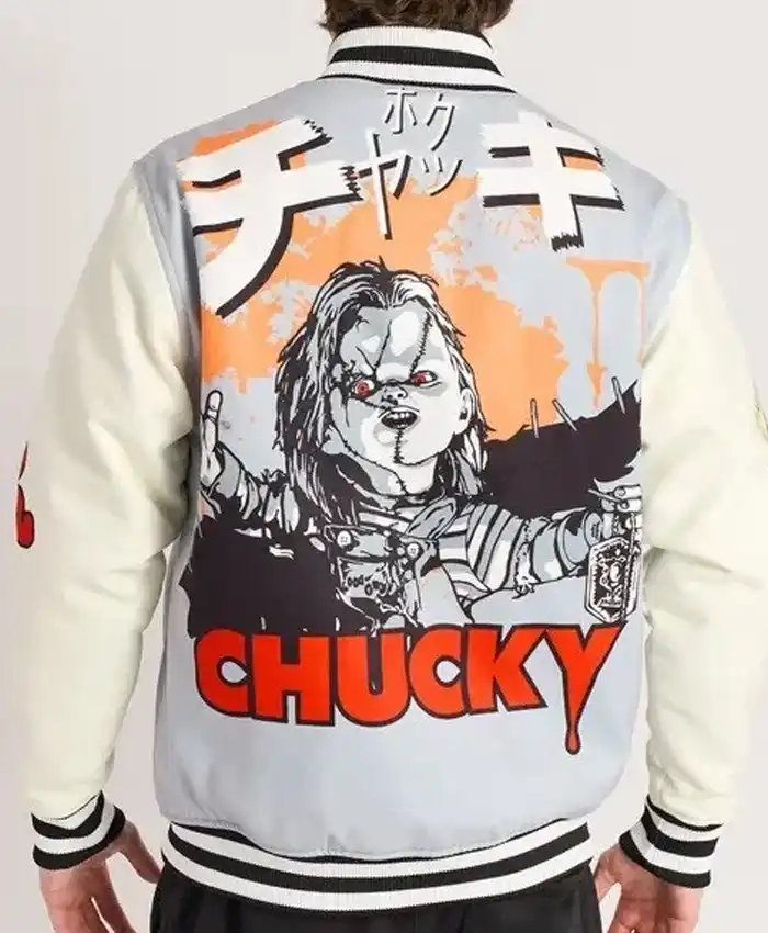 Chucky Good Guys Wanna Play Grey Jacket For Sale