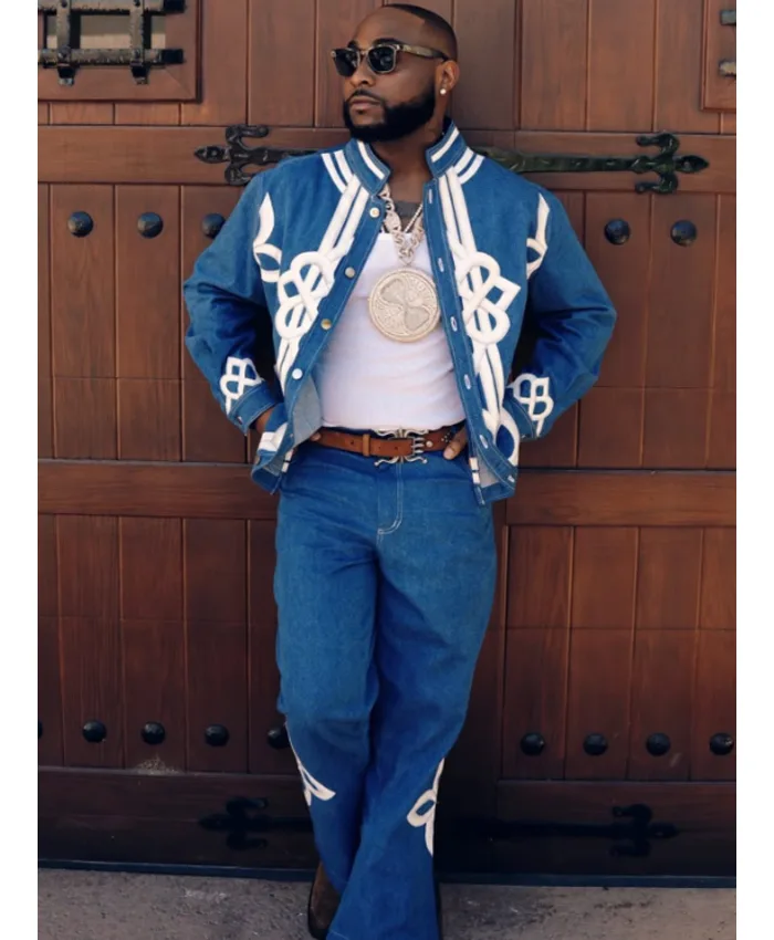Coachella 2026 Davido Blue Tracksuit