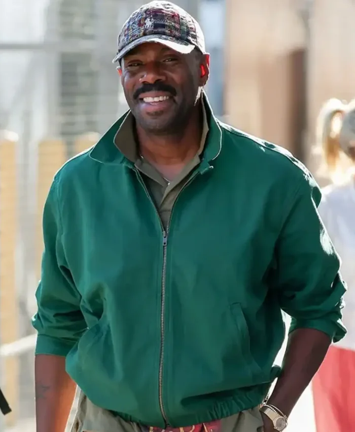 Colman Domingo Jimmy Kimmel Live Green Jacket