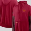 Commanders Nike Sideline Anorak Hoodie Jacket