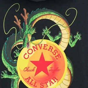 Converse Dragon Ball Black Hoodie
