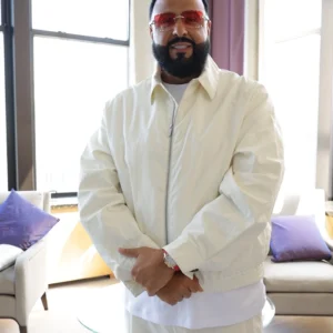 DJ Khaled white jacket