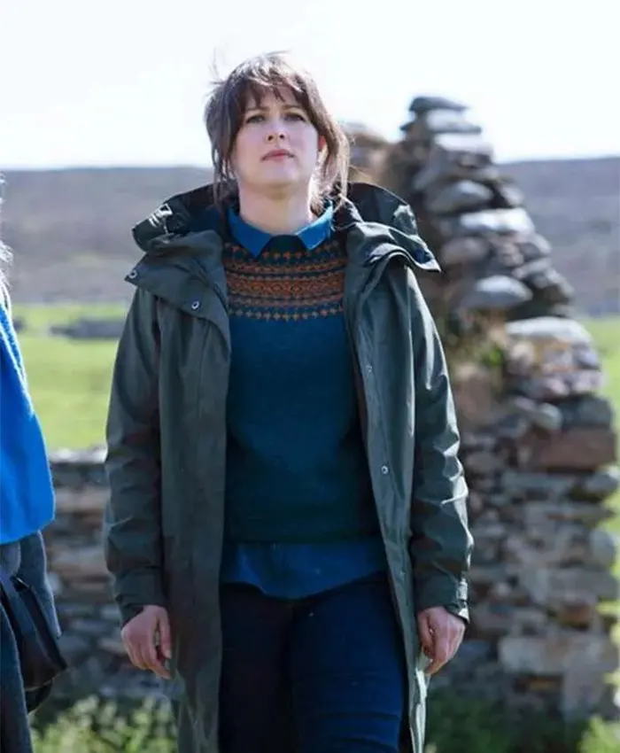 DS Alison McIntosh Shetland S08 Green Jacket
