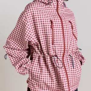 Damson Madder Women’s Matilda Red Raincoat