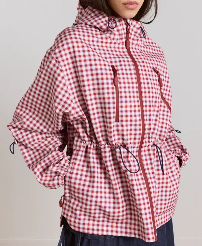 Damson Madder Women’s Matilda Red Raincoat