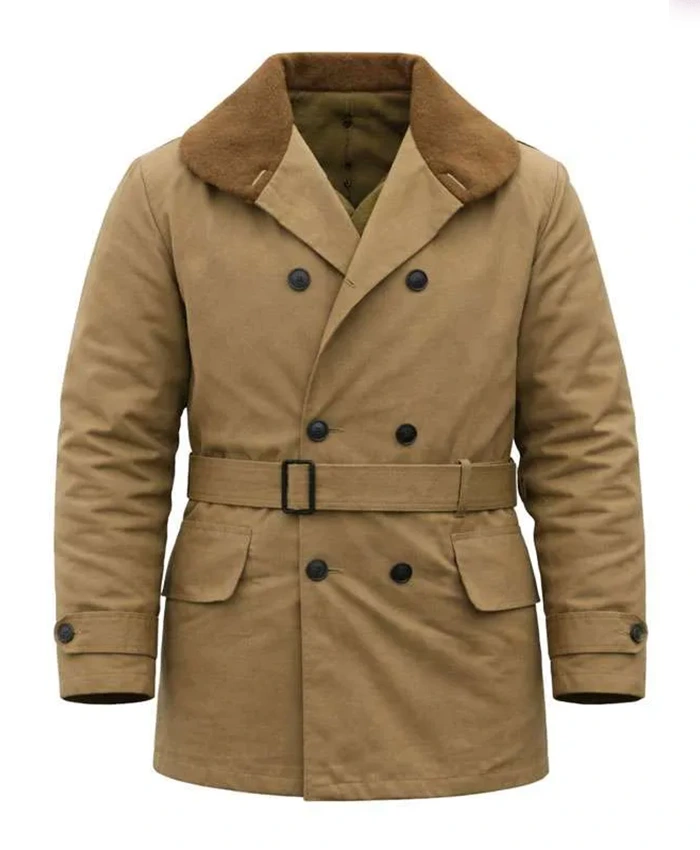 Daniel Fee Jimmy 2026 Khaki Military Coat For Sale
