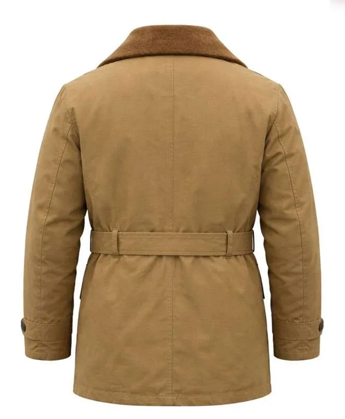 Daniel Fee Jimmy 2026 Khaki Military Coat Shop Now