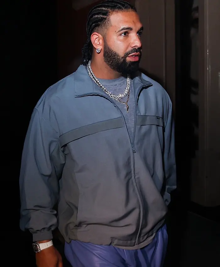 Drake x Iceman NYC 2026 Blue Track Jacket