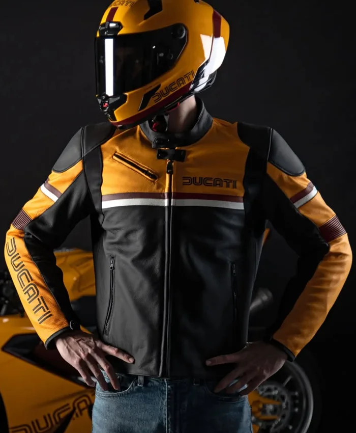 Ducati Motorcycle Leather Jacket