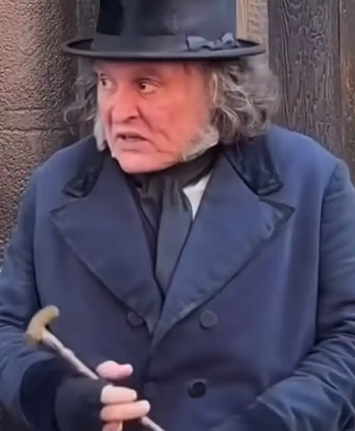 Ebenezer 2026 Johnny Depp Coat for sale