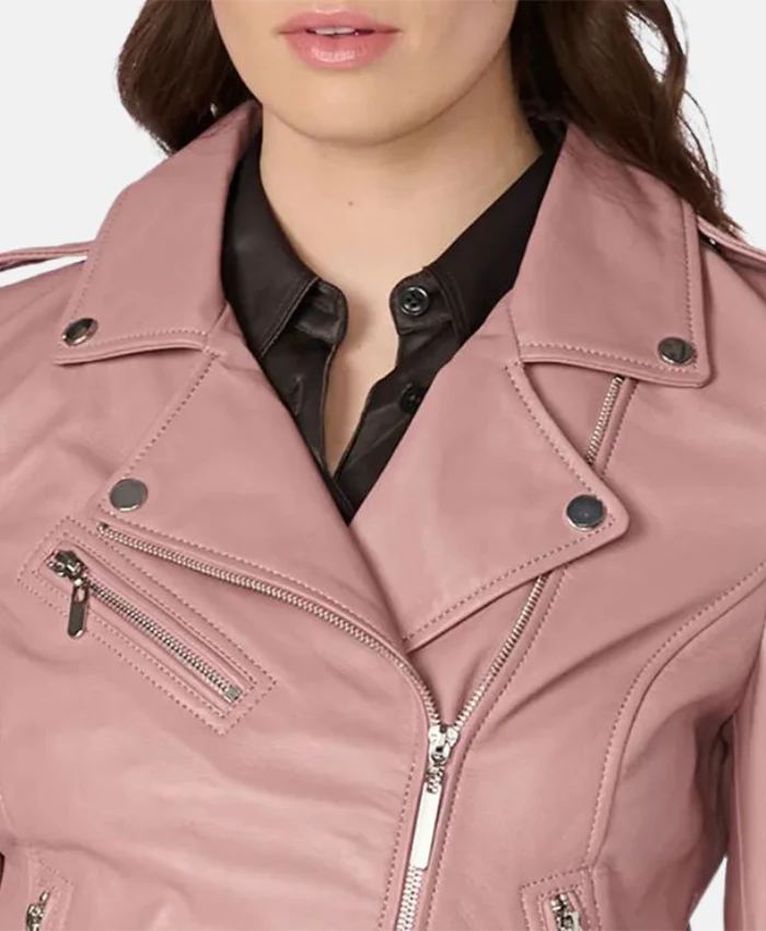 Edgy Women Leather Jacket