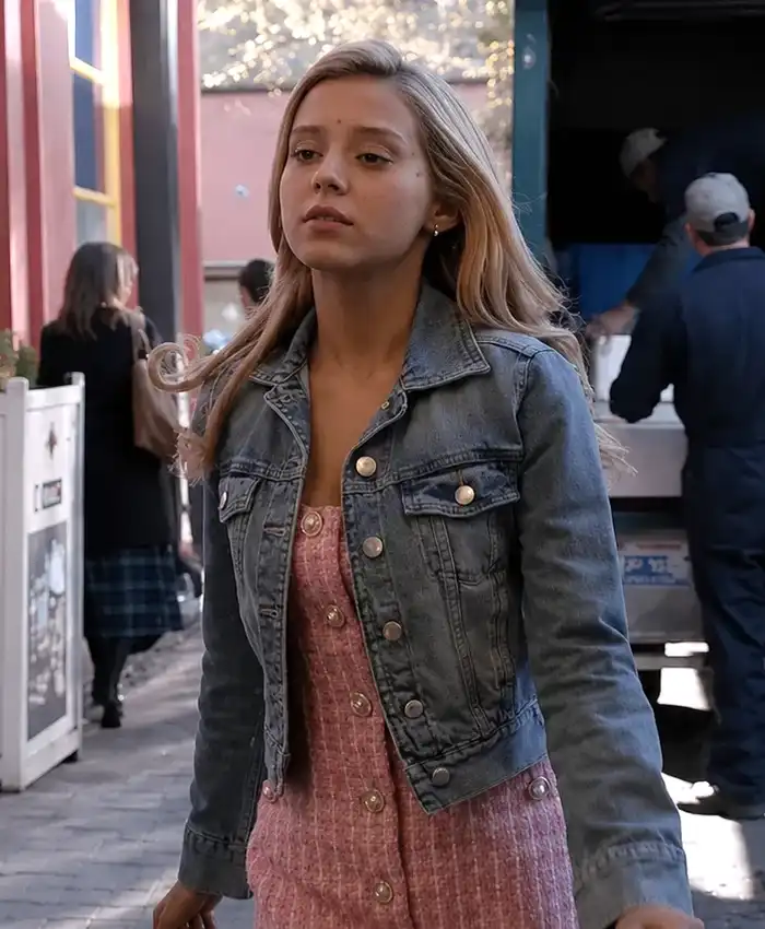 Elle S01 Lexi Minetree Blue Jacket