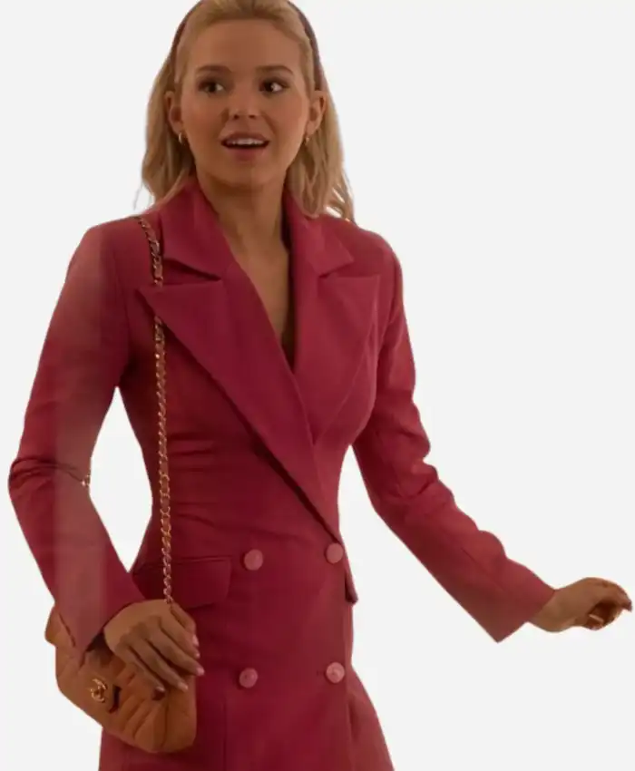 Elle S01 Lexi Minetree Pink Blazer